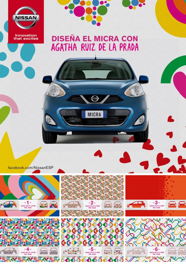 Edición especial Nissan Micra Agatha Ruiz de la Prada