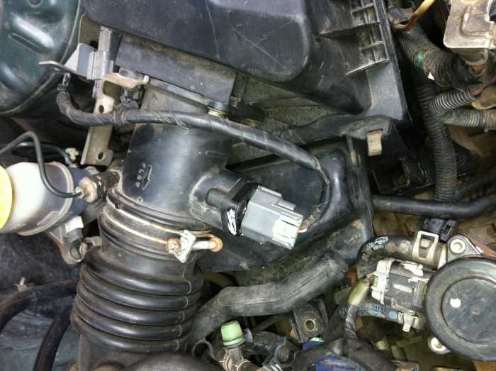 Nissan sentra maf sensor problems #5