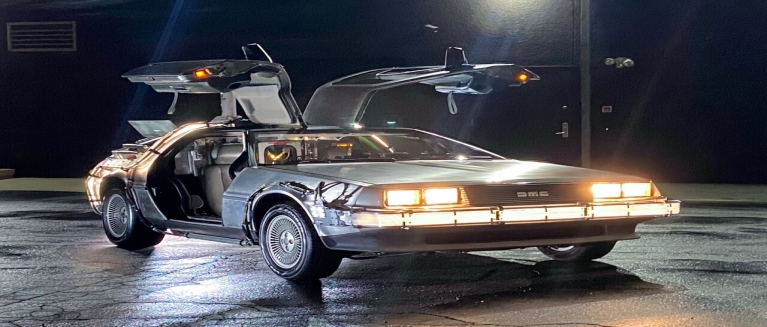 Reaparece hoy el DeLorean de regreso al futuro