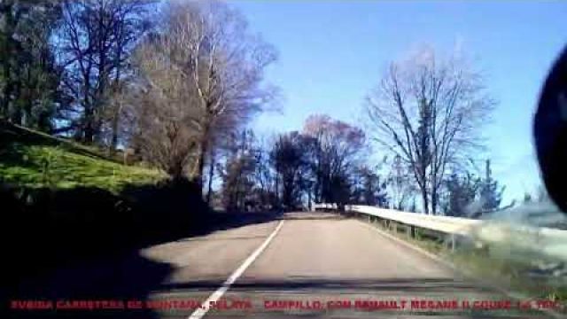 SUBIDA CARRETERA DE MONTAÑA, SELAYA_CAMPILLO, CON RENAULT MEGANE II COUPE 1.6 16V