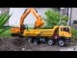 RC ADVENTURES - 1/12 Scale Earth Digger 4200XL Excavator & 1/14 8x8 Armageddon Dump Truck