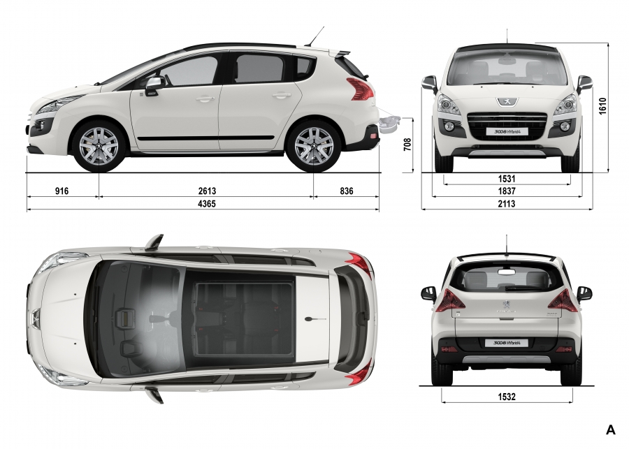 Si eres cliente de Peugeot tienes un Hybrid 4 por 200€ al mes