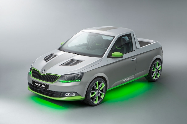 FUNstar, el prototipo de pickup diseñado por los aprendices de Skoda