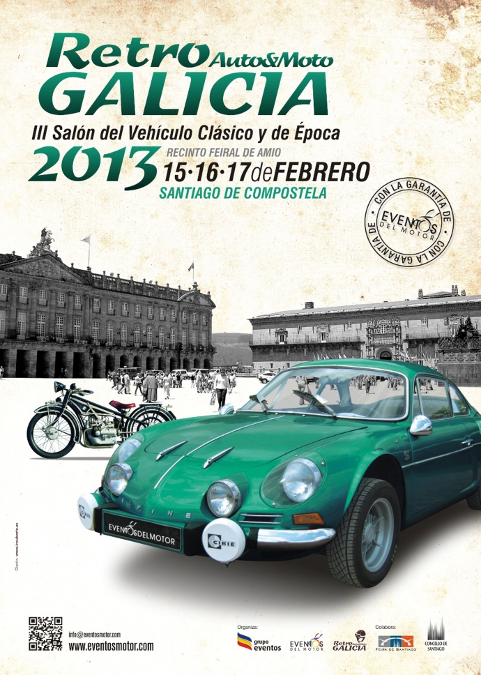 &quot;Retro Auto &amp; Moto Galicia&quot; vuelve en febrero